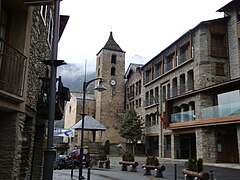 Ordino town centre