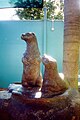 Otter sculpture at UnderWater World]]