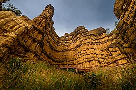 Falaise Pa Chor, dans le parc national de Mae Wong.