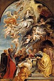 ピーテル・パウル・ルーベンス『聖母被昇天』の下絵 1622年-1625年頃