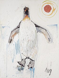 Königspinguin, Fritz Hug, 1968.