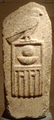 Image 30Stela of the Second Dynasty Pharaoh Nebra, displaying the hieroglyph for his Horus name within a serekh surmounted by Horus. On display at the Metropolitan Museum of Art. (from History of ancient Egypt)