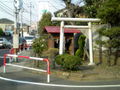 A roadside shrine in the Japanese city of Narashino, Chiba.