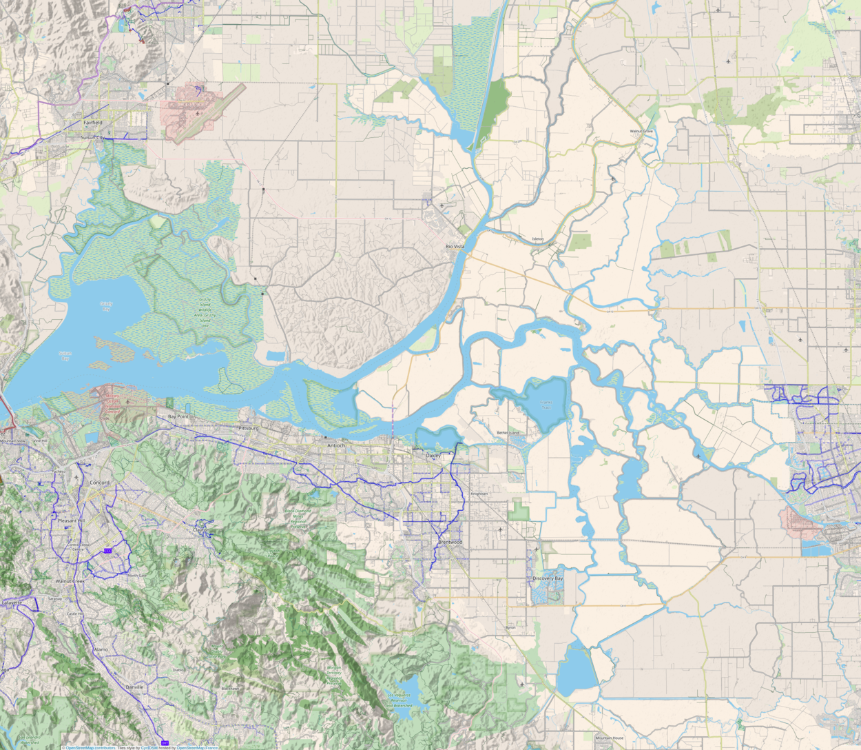 Shin Kee Tract is located in Sacramento-San Joaquin River Delta