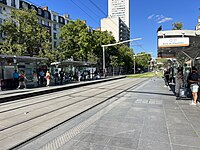 Tramway T3a stop