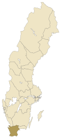 Skåne in southern Sweden