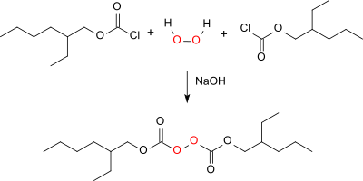 Synthese von Bis(2-ethylhexyl)peroxydicarbonat DEHPC