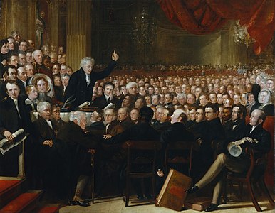 The Anti-Slavery Society Convention, 1840, by Benjamin Robert Haydon