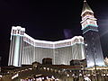 澳門威尼斯人度假村<br\>夜景<br\>The Venetian Macau<br\>night view