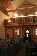 Interior of the church (looking towards the back)