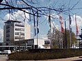 Roundabout near administration building