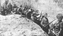 חיילים ומיליציה ארמנית בהגנה על העיר ואן כנגד הצבא העות'מאני 1915.