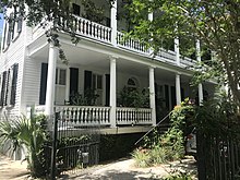 A photo of William Johnson's house