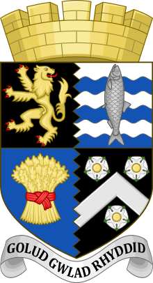 Coat of arms of Ceredigion