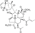 Image 8Structure of Azadirachtin, a terpenoid produced by the Neem plant, which helps ward off microbes and insects. Many secondary metabolites have complex structures (from Evolutionary history of plants)