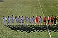 Beşiktaş J.K. women's team in the 2019–20 First League season's home match against Kocaeli Bayan FK.