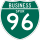 Business Spur Interstate 96 marker
