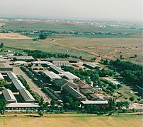 Vista aérea del cuartel de Sancha Brava.