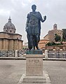 Statue of Julius Caesar in the centre of Rome