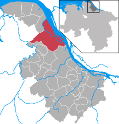 Drochtersen – Mappa