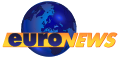 January 1993 – September 1996: blue lower case word "euro" in a yellow parallelogram and yellow capital word "NEWS".