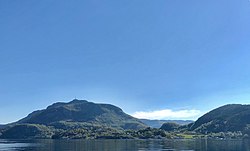 View of Fister from the fjord