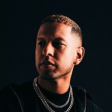 Gawvi in a photo similar to his album cover of Heathen