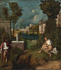 La Tempête Giorgione (1508)