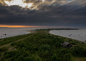 Vue du Nord de l'île