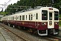 107-0 series set N1 in revised Nikko Line livery in June 2009