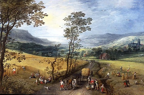 Summer landscape with harvesters, Museum of Art, Toledo, Ohio