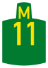 Metropolitan route M11 shield