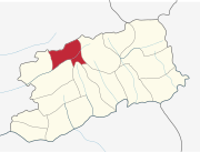 Location of Chittarikkal within East Eleri