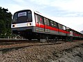 A refurbished Kawasaki C151 train