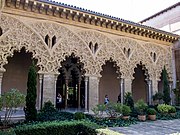 Aljaferia Palace in Zaragoza (11th century, Taifa period)