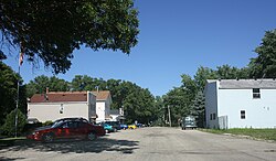 Looking east in downtown London