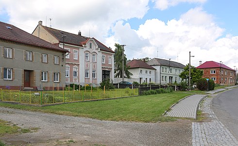 Une rue de Loučka.