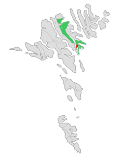 Location of Runavík Municipality