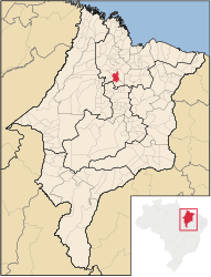 Vitória do Mearim – Mappa