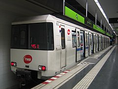 L11 train at the platform