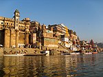 O Ganges em Varanasi