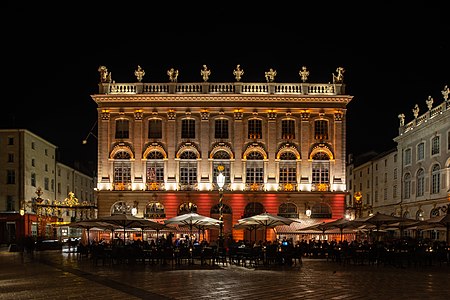 Pavillon Jacquet de nuit