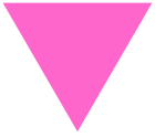 Pink Triangle The downward-pointing pink triangle used to identify homosexual men and transgender women in the concentration camps.