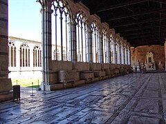 Hallway in Camposanto Monumentale