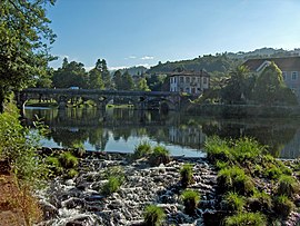 The Roman bridge over the Vez River