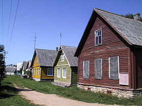 Деревня Сааре на острове Пийрисар