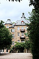 Front entrance with imperial staircase.