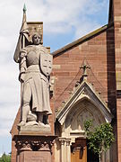 Monument aux morts (1947), Grand'Rue.