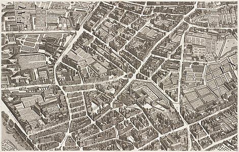 Turgot map of Paris, sheet 7, by Louis Bretez and Claude Lucas