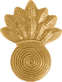 Rank insignia of a United States Marine Corps chief warrant officer gunner